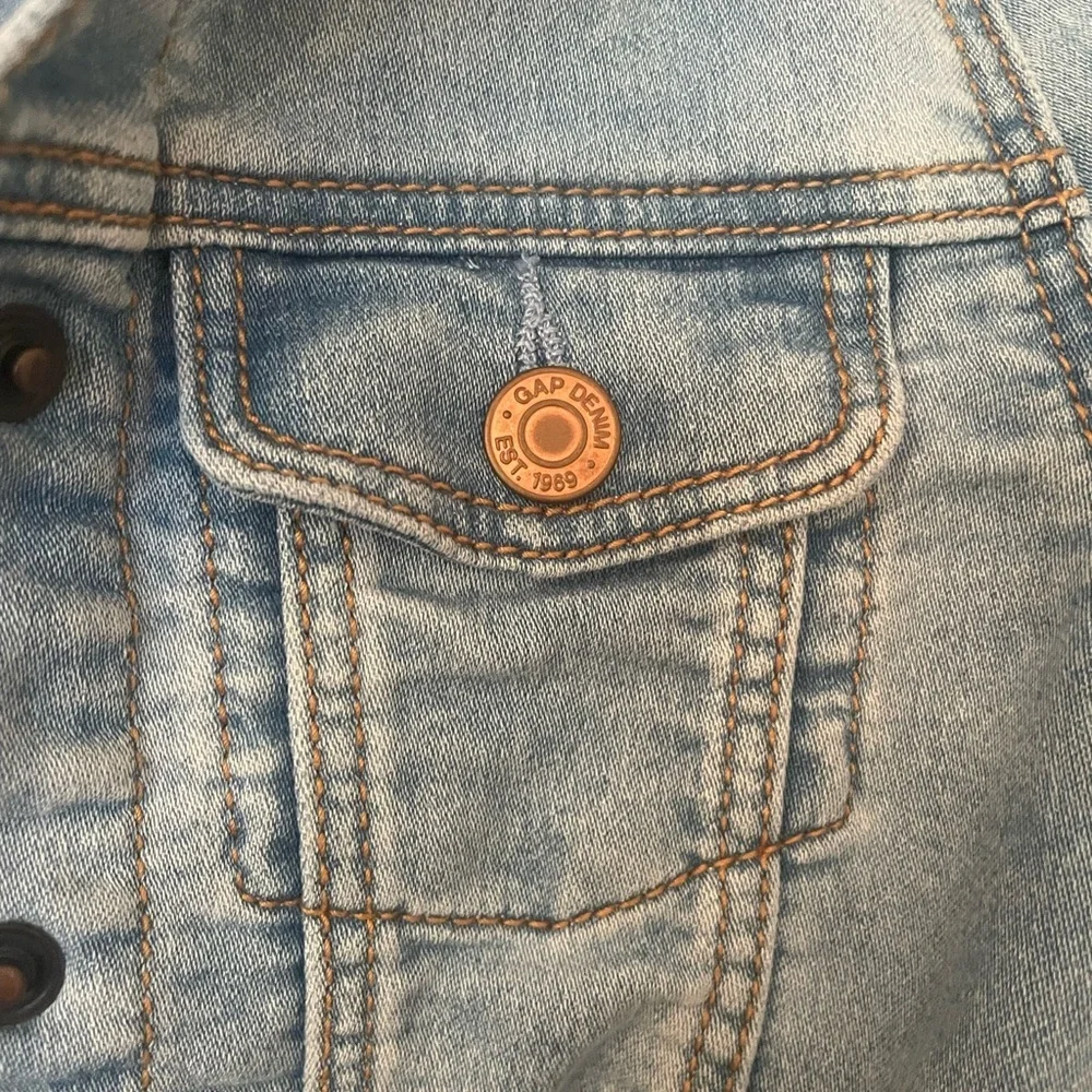 Gap Stretch Denim Snap Button Jacket 5T